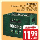 Alt Angebote von Diebels bei EDEKA Ahlen für 11,99 €