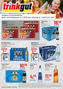 Trinkgut Prospekt der KW 36 "Aktuelle Angebote" Aktueller Trinkgut Prospekt "Aktuelle Angebote" Seite 1 von 4 Seiten