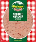 Feine Extrawurst oder Scharfe Knacker Angebote von Wiesbauer bei REWE Darmstadt für 1,49 €