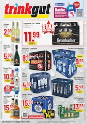 Trinkgut Getränkemarkt Prospekt der aktuellen Woche mit 6 Seiten, gültig von 14.07.2025 bis 19.07.2025, in Bielefeld und Umgebung Aktueller Trinkgut Getränkemarkt Prospekt in Bielefeld und Umgebung, "Aktuelle Angebote" mit 6 Seiten, 14.07.2025 - 19.07.2025