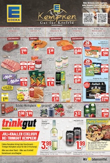EDEKA Prospekt der Woche "Aktuelle Angebote" Seite 1, 30.06.2025 bis 05.07.2025 für Krefeld Aktueller EDEKA Prospekt "Aktuelle Angebote" Seite 1 von 8 Seiten für Krefeld