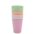Lot de 15 gobelets 40 cl mix couleurs en promo chez Carrefour Vénissieux à 1,29 €