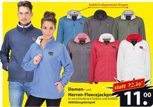 Damen- und Herren-Fleecejacken bei famila Nordost in Bremen Damen- und Herren-Fleecejacken im Angebot bei famila Nordost Bremen für 11,00 €