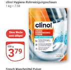 Hygiene-Rohrreinigungsschaum von clino! für 3,79 € bei GLOBUS im Angebot Hygiene-Rohrreinigungsschaum von clino! im aktuellen GLOBUS Prospekt
