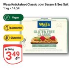 Knäckebrot Classic Angebote von Wasa bei GLOBUS Erfurt für 3,49 €