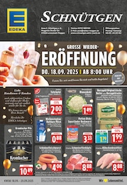 Aktueller EDEKA Supermarkt Prospekt für Kirchhundem 15.09.2025 - 20.09.2025 EDEKA Prospekt für Kirchhundem mit 26 Seiten