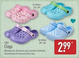 Clogs von L&D für 2,99 € bei ALDI Nord im Angebot Clogs von L&D im aktuellen ALDI Nord Prospekt