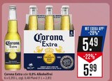 Aktuelles Corona Extra oder 0,0% Alkoholfrei Angebot bei Marktkauf in Neu Ulm ab 5,49 €