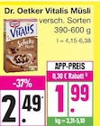 E center - Vitalis Müsli Angebot im Prospekt Vitalis Müsli bei E center im Prospekt "" für 1,99 €