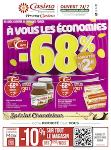 Casino Supermarchés Catalogue "À vous les économies", 36 pages, Mantes-la-Jolie,  24/01/2022 - 06/02/2022