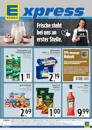 Getränke im EDEKA Prospekt Frische steht bei uns an erster Stelle. auf S. 1