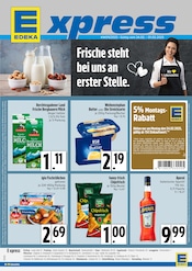 Aktueller EDEKA Prospekt mit Butter, "Frische steht bei uns an erster Stelle.", Seite 1