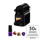 Machine à café Inissia noir Nespresso - DELONGHI en promo chez Carrefour Nice à 79,99 €