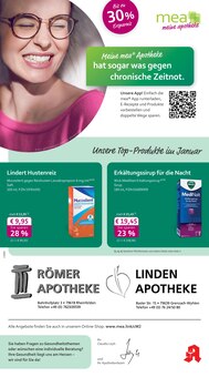 mea - meine apotheke Prospekt Unsere Januar-Angebote mit 4 Seiten