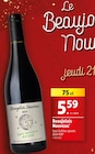 Beaujolais Nouveau en promo chez Lidl Périgueux à 5,59 €