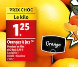 Promo Oranges à jus à 1,25 € dans le catalogue Lidl à Saint-Berthevin