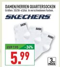 Marktkauf Hemer - Damen / Herren Quartersocken Angebot im Prospekt Damen / Herren Quartersocken bei Marktkauf im Hemer Prospekt für 5,99 €