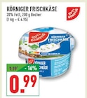 Marktkauf Greven - KÖRNIGER FRISCHKÄSE Angebot im Prospekt KÖRNIGER FRISCHKÄSE bei Marktkauf im Greven Prospekt für 0,99 €
