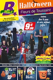 Catalogue Bazarland en cours à Auvillers-les-Forges et aux alentours : «Halloween Fleurs de Toussaint» avec 12 pages, valable du 16/10/2024 au 31/10/2024