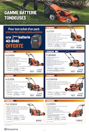Offre Tondeuse Électrique dans le catalogue Husqvarna du moment à la page 10