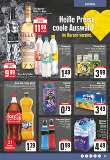 Coca Cola im E center Prospekt "Aktuelle Angebote" mit 28 Seiten (Lüdenscheid)