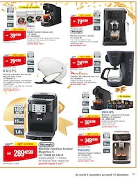 Offre Cafetière Espresso dans le catalogue Carrefour du moment à la page 23