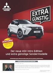 Aktueller Mitsubishi Werkstatt & Auto Prospekt in Engen und Umgebung, "Extra Günstig" mit 8 Seiten, 16.09.2024 - 13.10.2024