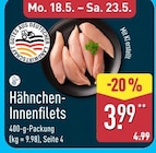 Hähnchen-Innenfilets bei ALDI Nord im Prospekt "" für 3,99 €