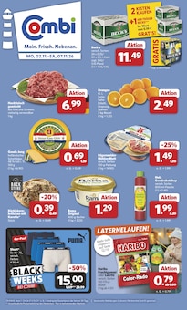 combi Glandorf Prospekt der aktuellen Woche, gültig von 02.11.2026 bis 07.11.2026 Aktueller combi Glandorf Prospekt "Markt - Angebote" mit 33 Seiten