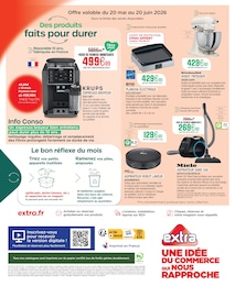 Prix et réduction Aspirateur Robot dans le prospectus Extra en cours Offre Aspirateur Robot dans le catalogue Extra du moment à la page 8