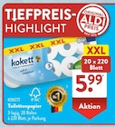 Toilettenpapier im ALDI SÜD Prospekt Toilettenpapier von Kokett im aktuellen ALDI SÜD Prospekt für 5,99 €