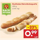Rustikales Steinofenbaguette im Angebot bei Netto Marken-Discount in Münster Rustikales Steinofenbaguette Angebote von BACK STUBE bei Netto Marken-Discount Münster für 0,99 €