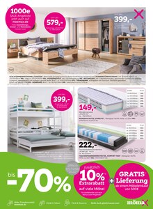 Matratze im mömax Prospekt "Summer SALE" mit 12 Seiten (Nürnberg)