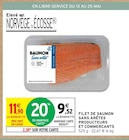 Filet de saumon sans arêtes producteurs et commerçants - Intermarché à Laval Filet de saumon sans arêtes producteurs et commerçants en promo chez Intermarché Laval à 9,52 €