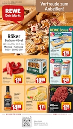 REWE Prospekt für Hamm mit 33 Seiten REWE Prospekt "Dein Markt" für Hamm, 33 Seiten, 17.11.2025 - 22.11.2025