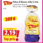 Pâtes d'Alsace nids 5 mm à Norma dans Sélestat Pâtes d'Alsace nids 5 mm à Norma dans Sélestat