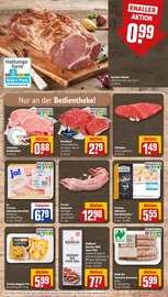 Aktueller REWE Prospekt mit Schweinefleisch, "Dein Markt", Seite 8
