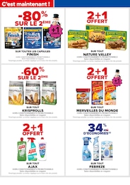 Offre Finish dans le catalogue Carrefour du moment à la page 55