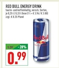 Red Bull Energy Drink im Angebot bei Marktkauf in Bielefeld Red Bull Energy Drink Angebote bei Marktkauf Bielefeld für 0,99 €