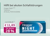 Tabletten von Hoggar Night im aktuellen mea - meine apotheke Prospekt