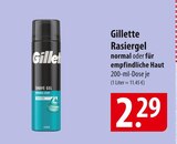 Gillette Rasiergel Angebote bei famila Nordost Neustadt für 2,29 €