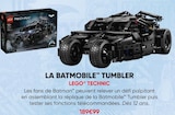 La Batmobile Tumbler - LEGO Technic en promo chez Fnac La Batmobile Tumbler - LEGO Technic dans le catalogue Fnac