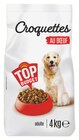 Croquettes au boeuf chien adulte - TOP BUDGET en promo chez Intermarché Perpignan à 3,99 €