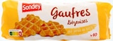 Gaufres au sucre - Sondey en promo chez Lidl Quimper à 1,34 €