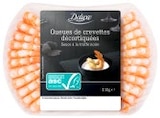 Queues de crevettes ASC décortiquées - Deluxe en promo chez Lidl Nice à 3,99 €