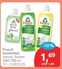 Spülmittel von Frosch im aktuellen budni Prospekt