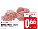 Minuten-Steaks im Angebot bei EDEKA in Kempten Minuten-Steaks Angebote bei EDEKA Kempten für 0,66 €