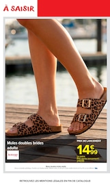 Chaussures en promo dans le catalogue Carrefour Market à la page 40