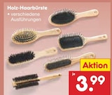 Holz-Haarbürste im Angebot bei Netto Marken-Discount in Oldenburg Holz-Haarbürste Angebote bei Netto Marken-Discount Oldenburg für 3,99 €