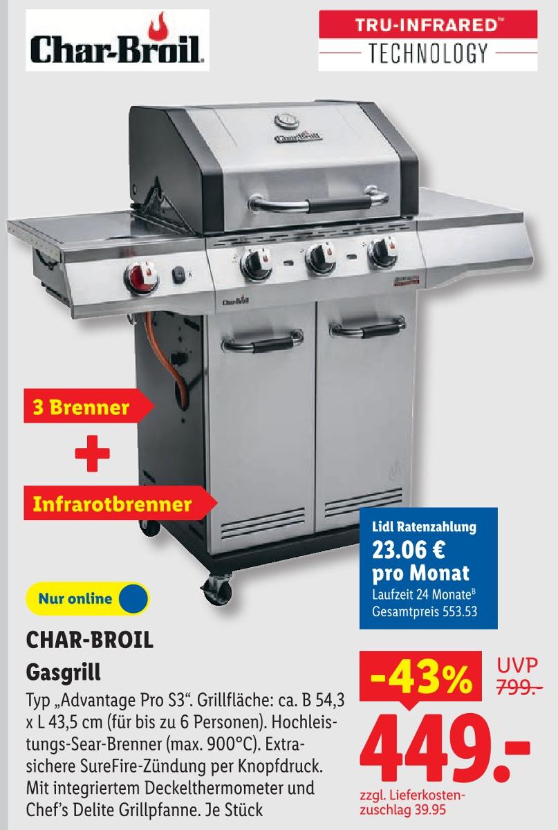 Gasgrill Advantage Pro S3